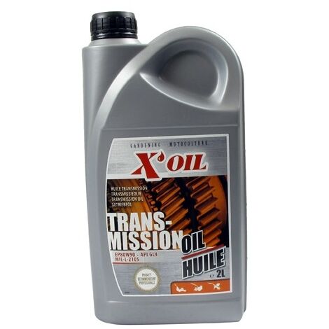 Huile de transmission 80W90 – API GL4 – Bidon de 2 litres – Protection optimale pour transmissions 2 et 4 temps - Mil-l-2105
