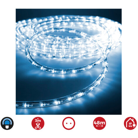 Tube LED EDM 72708 flexiLED Blue 1.75 W x 1 m 48 m 2 voies - Marque : EDM Produit - EAN : 8425998727081 (1/2)