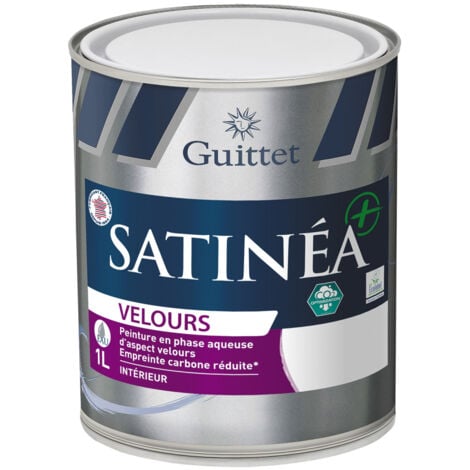 Peinture GUITTET Satinéa+ BC velours base GUT0 1L - GUITTET