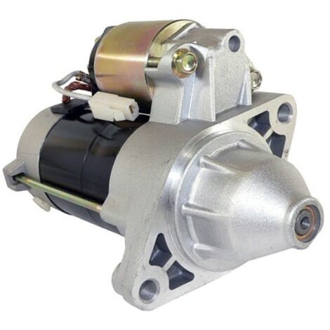 Démarreur adaptable 12V 1kW – 9 dents type Denso PLGR – Montage 2 points pour BX1500D, F2260, F2560, F3060 – Remplace 1G023-63010, 1G069-63010 – Kubota