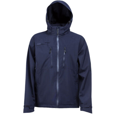 Manteau De Pluie Portwest Marine XXL - Imperméable PVC Avec Capuche Détachable