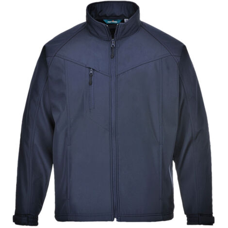 Hi Vis Soft Shell Jacket Portwest Veste De Travail Pour L'hiver