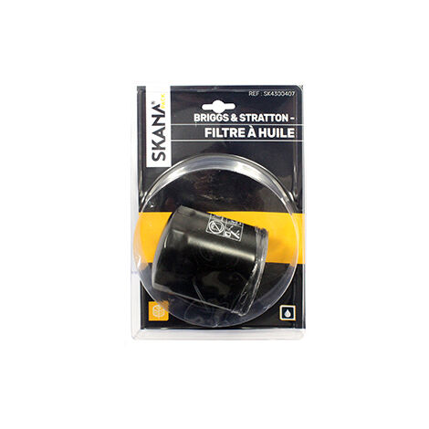 Filtre à Huile Adaptable Pour Moteurs Briggs & Stratton - Kohler (27 Microns) Hauteur : 88 Mm ø Extérieur : 76 Mm ø Intérieur :