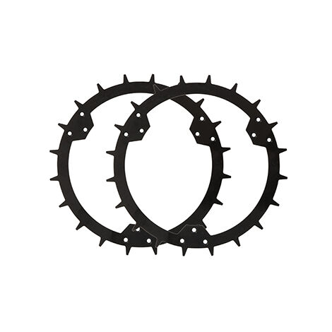 Paire De Crampons De Roues Pour Tondeuses Robot, Adaptable Husqvarna, Modèles Automower 420, 430x, 450x, 520, 550.
