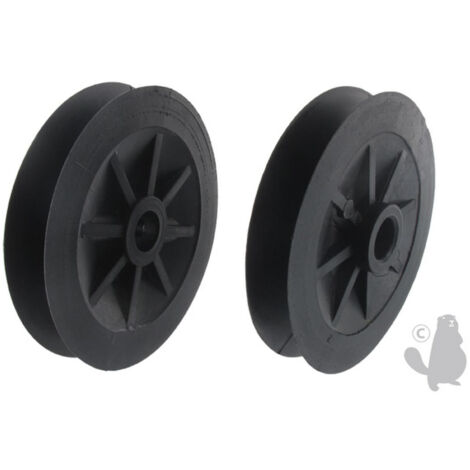 Poulie Pour Boitier De Transmission Emak, Wolf. ø 80,5mm. Remplace Origine 66060419, 37647. (1/2)