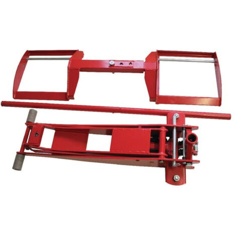 Lève-autoportée hydraulique 500 kg – Hauteur de levage 90 cm – Cadre réglable 115 à 135 cm – Compatible tracteurs tondeuses