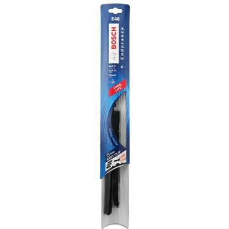 Bosch – Balai essuie-glace plat 48 cm – Adaptateur Multi-clip compatible 6 systèmes – Spoiler intégré pour visibilité améliorée (1/2)