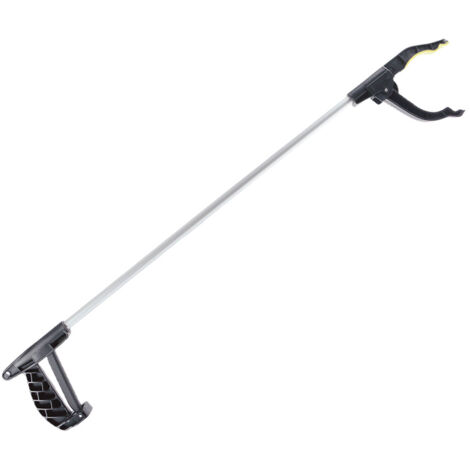 Pince à déchets 76 cm – Aluminium et PP – Charge max 1 kg – Système de fixation pression et magnétique – Non extensible