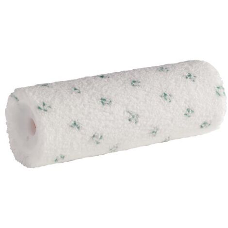 L'Outil Parfait – Manchon pour rouleau antigoutte 110mm – Microfibres polyester 10mm – Finition semi-tendue pour lasures – Bords biseautés