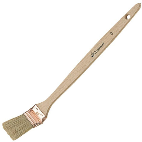 Sylex Brosse Coudée – Fibres Soies et Manche Bois Ponçé - 35 mm Conditionnement: N40