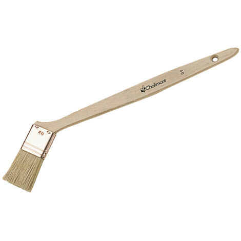 Lop Brosse Plate Coudée Sur Chant Taille 40 Sortie Fibres 50mm épaisseur 9mm (1/2)
