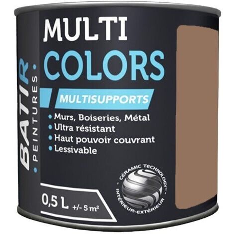 Batir Multicolors Peinture Multisupports Mat Poudré 0.5l - Batir (1/2)