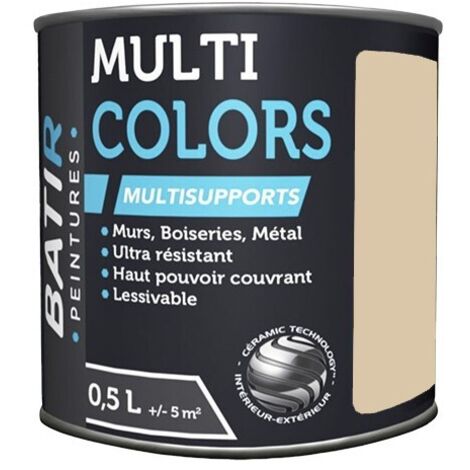 Batir Multicolors Peinture Multisupports Mat Poudré 0.5l - Batir (1/2)