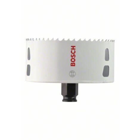 Bosch – Scie à tazza 102 mm pour bois tendre et métaux non ferreux – Coupe nette et précise – Mandrin rapide – Pour travaux de précision (1/8)