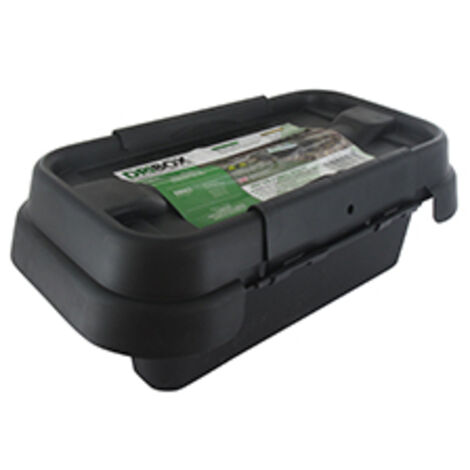 Boitier étanche Dribox Pour Connexions électriques En Extérieur. Niveau De Protection Ip55. Dimensions 200 X 90 X 90mm. Bac Noir