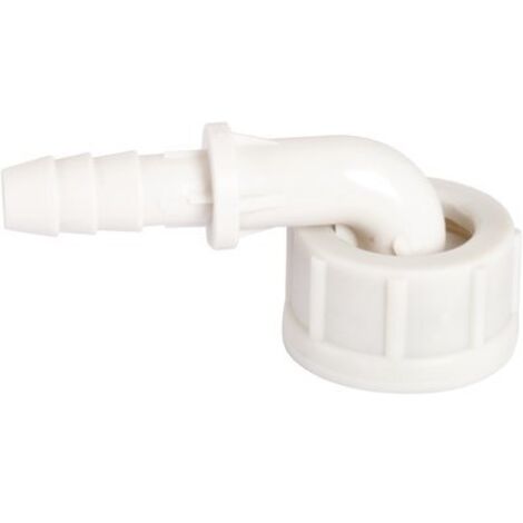 Ecolands – Raccord coudé flexible 3/4” pour machine à laver – Fixation étanche – Diamètre 10 mm – Connexion fiable pour appareils électroménagers