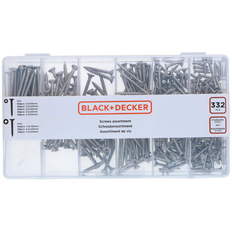 Vis Pour Panneaux De Particules à Tête Croisée Ph Black+decker (1/5)