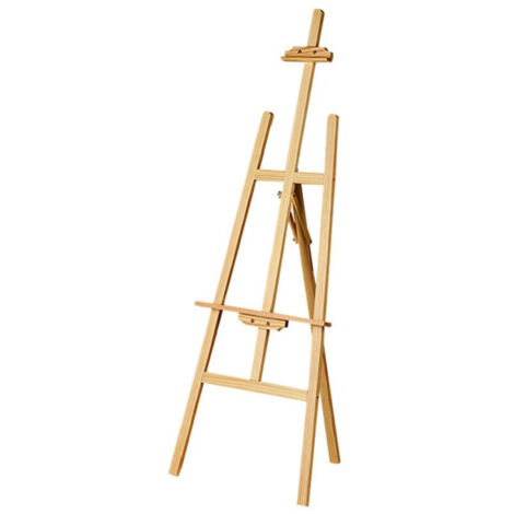 Chevalet en bois de 1,40 m pour les toiles (1/2)