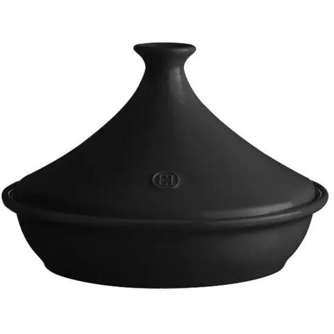 Tajine 32 Cm Noir Truffe - Flame - Emile Henry