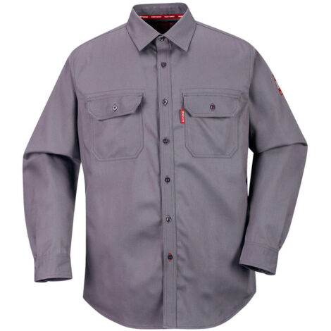 Chemise Bizflame 88/12 - Xs - Gris - Portwest