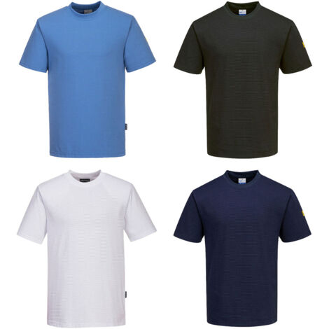 T-shirt Antistatique Esd - Taille Xs - Marine - Portwest