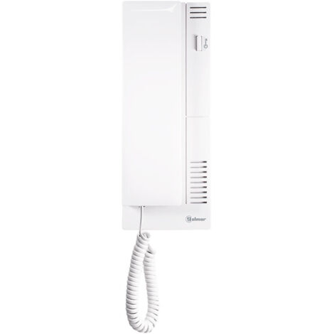 Interphone Golmar Platea avec sonnerie d'appel – Alimentation 12V – Installation analogique 4+n – Compatible systèmes Golmar