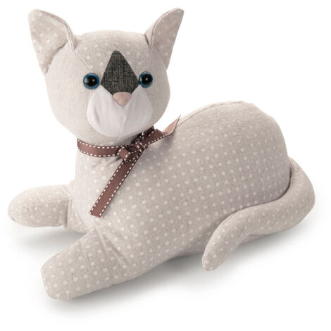 Butée de porte textile, motif chat, 3178-2 INOFIX (1/2)