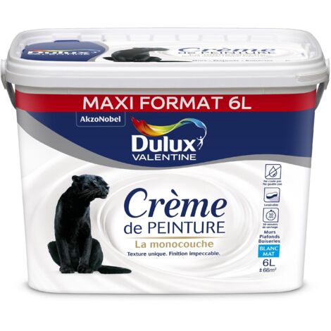 Valentine Crème De Peinture Mat 6l - Dulux Valentine