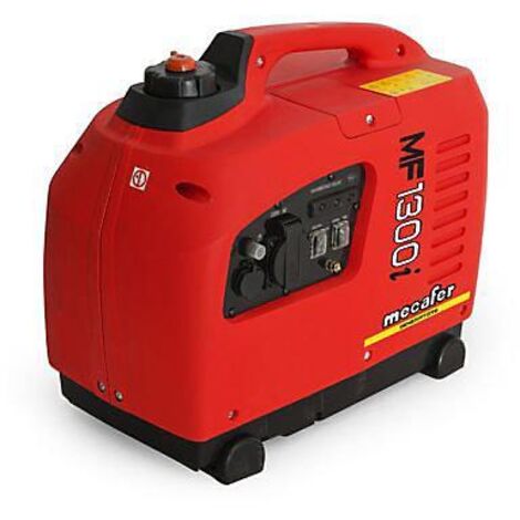 Mecafer – Groupe électrogène portable 1300W Inverter – Faible niveau sonore – Idéal pour camping et chantiers légers – Design compact et léger (1/10)