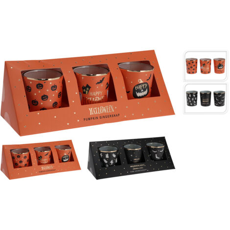 2 Bougies Aromatiques D'halloween, Couleurs Assorties. Basics (1/2)