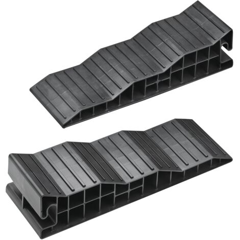 Cales de stabilisation pour camping-car – 3 niveaux de réglage – Bande antidérapante – Résistance 4 tonnes par essieu – Sac de rangement inclus – Securitegooddeal (1/5)