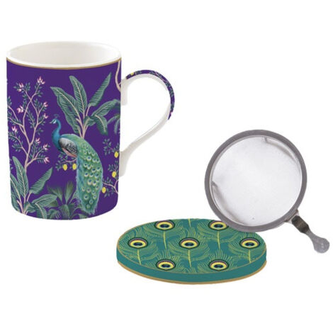 Tisanière Imperial Peacock Design élégant, Capacité 35 Cl, Filtre Intégré - Easy Life