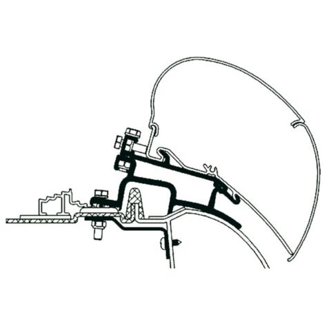 Adaptateur De Stores Master Movano 1998/2000 - Thule (1/2)