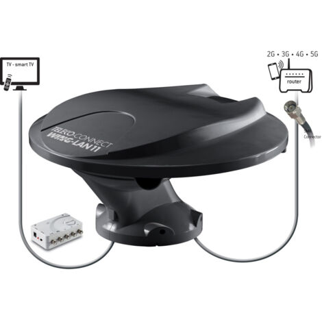 Antenne Internet 2g à 5g + Antenne Tv Omnidirectionnelle + Radio Dab - Teleco