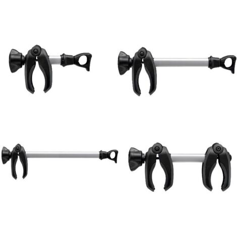 Bike Holders Avec Fermeture Acutight Bike Holder 3 Avec Un Acutight Knob Refermable En Gris Anodisé - Thule