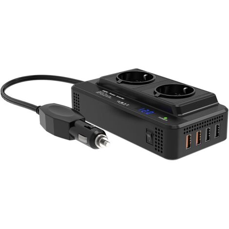 Adaptateur Voiture 12v Nk Transforme 12v Dc En 220v Ac - Nk (1/5)