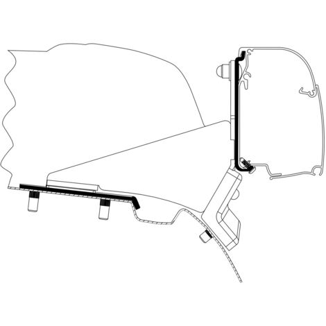 Adaptateur Omnistor 4200 Mercedes Benz Vito/v-class Toit Relevable Sans Rail - Thule