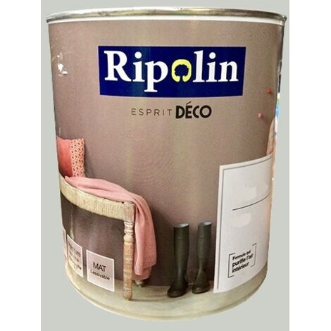 Rip Deco Toutes Pièces Mat 1l Gris Clair - Ripolin (1/2)
