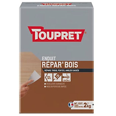 REPAR BOIS 2 EN 1 POUDRE 2KG TOUPRET BCREPBO02