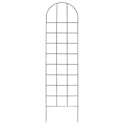 Treillage Mural Ou à Planter Arrondi Grande Maille 53x200cm - Louis Moulin