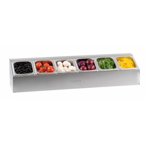 Support Pour 6 Bacs Gn 1/6 - Simple - Casselin (1/3)