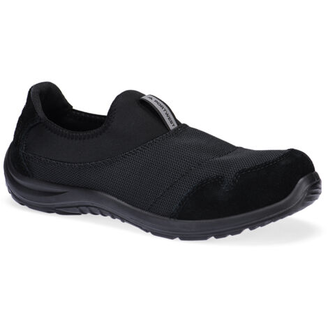 Steel Textile Slip On Shoe S1p Sr Fo Esd - Taille 48 - Noir - Portwest