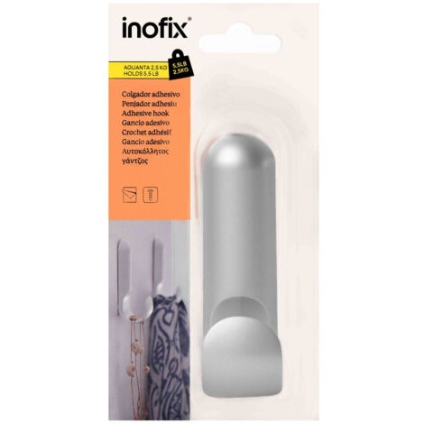 Crochet Adhésif Inofix Fixation Sans Percer, Charge 2.5kg - Inofix (1/2)