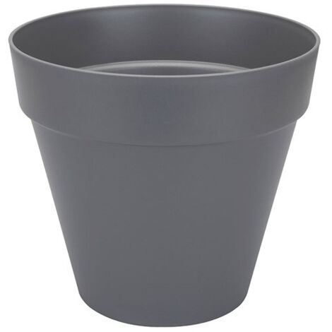 Pot Loft Urban Anthracite D20 Pot De Fleurs Design Urbain, Léger Et Robuste - Elho