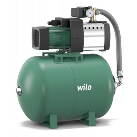 Wilo – Surpresseur HiMulti 3 H 50-25 P 500 W – Réservoir sous pression 50 L – Pression max 10 bar – Débit 5.5 m³/h – Tension 230 V