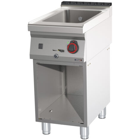Bain-marie GN 1/1 200 mm avec vanne de vidange et soubassement 40 - Casselin