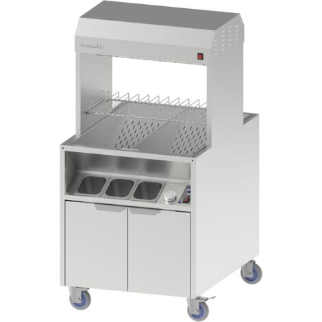 Poste de salage double chauffe traversant 800 - Casselin (1/2)