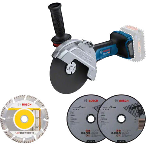 Meuleuse angulaire sans-fil BITURBO GWS 18V-180 P Professional - Bosch Professional (1/10)