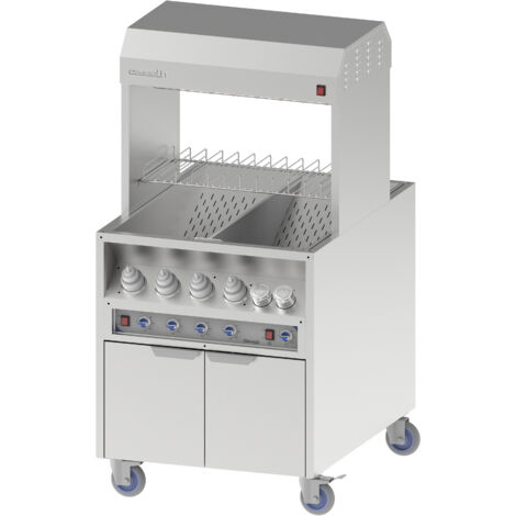 Poste de salage chauffe sauce traversant 800 - Casselin (1/2)