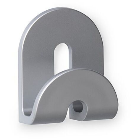 Cintre adhésif Calm chrome mat (1/2)